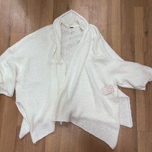 White free people super soft cardigan never worn